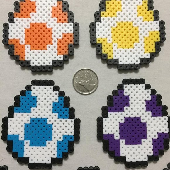 Yoshi Egg Fridge Magnets - Handmade - Kids Room - Picture 5 of 9